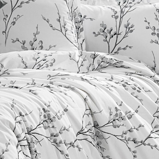 Pucioasa Set Double 200x220 Gray Twig Buds