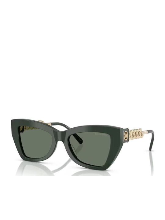 Michael Kors Montecito Women's Sunglasses with Green Plastic Frame and Green Lens MK2205 40063H