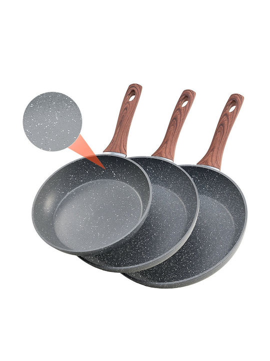 Vevor Aluminum Pans Set with Non-stick Coating 3pcs