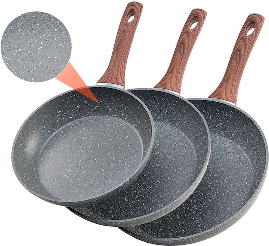 Vevor Aluminum Pans Set with Non-stick Coating 3pcs