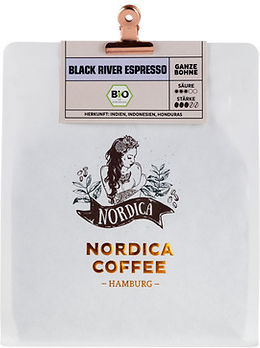 Nordica Coffee Espresso Kaffee Indien Karamell Bohnen 500gr