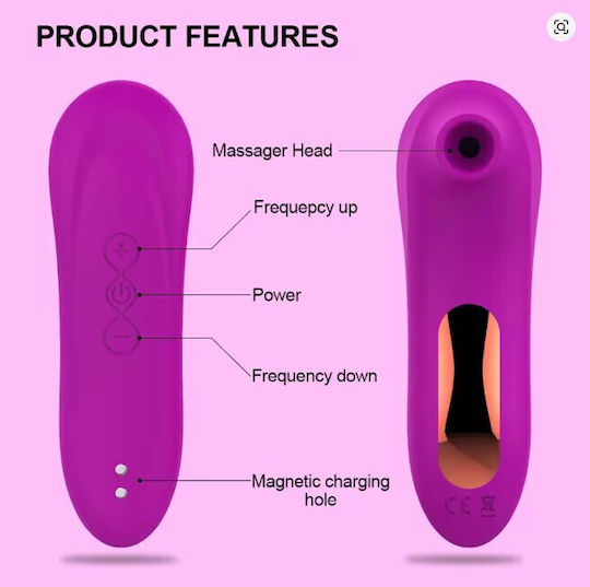 Clitoris Stimulator Pulsierende Lutscher & Mehrere Intensitäten