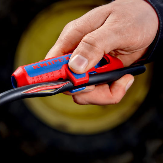 Knipex Coaxial Cable Stripper for Maximum Diameter 38mm Ergostrip