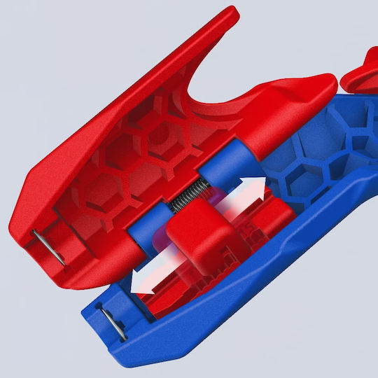 Knipex Coaxial Cable Stripper for Maximum Diameter 38mm Ergostrip