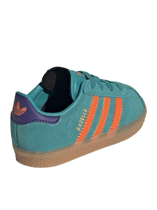 Gazelle Gazelle Cf El I Kids Sneakers Turquoise