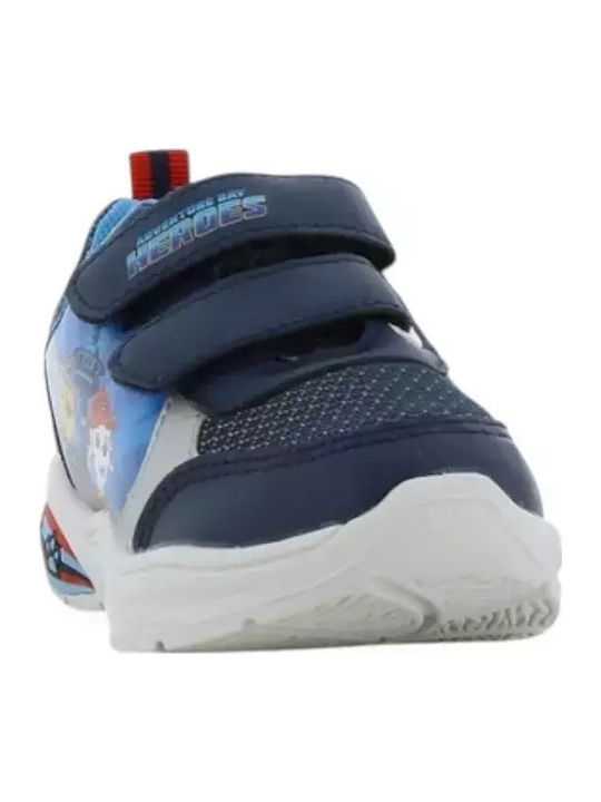 Paw Patrol Kinder Sneakers Anatomisch mit Klettverschluss & Lichtern Schwarz