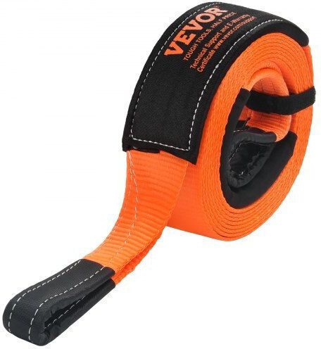 Vevor Car Towing Strap 6.1m In Orange Colour