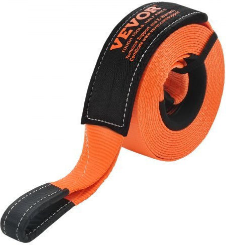 Vevor Car Towing Strap In Orange Color