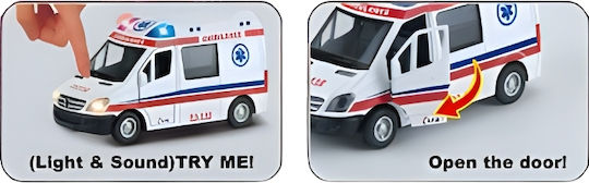 Gounaridis Toys Spielzeugauto Ambulanz
