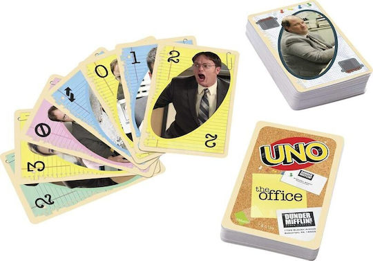 Настолна игра The Office Edition - UNO за 2-10 играчи 7+ години Mattel