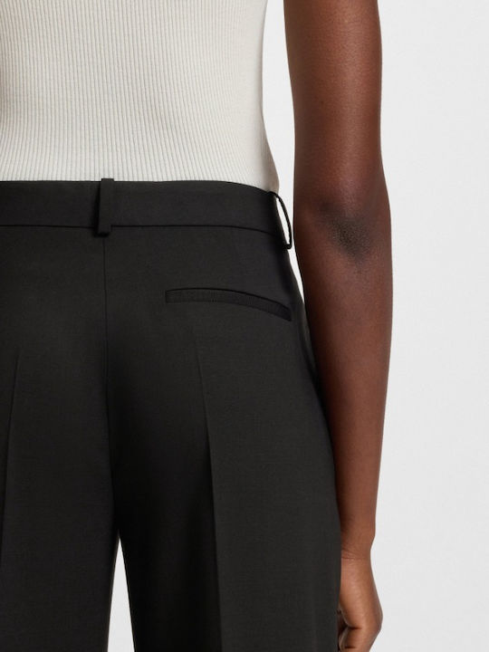 Tilda9 Women's Fabric Trousers Black
