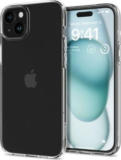 Spigen Liquid Crystal Back Cover Σιλικόνης Crystal (iPhone 15)