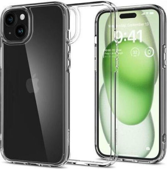 Spigen Ultra Hybrid Back Cover Πλαστικό 2mm Crystal Clear (iPhone 15 Plus)