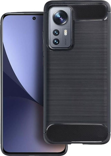 Forcell Carbon Rugged Back Cover Σιλικόνης Μαύρο (Xiaomi 11T / 11T Pro)