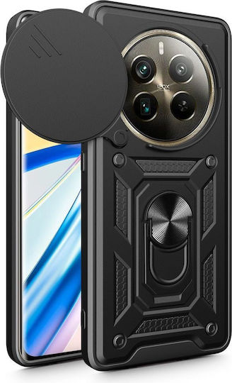 Techsuit Camshield Back Cover Σιλικόνης / Πλαστικό Μαύρο (Realme 12 Pro 5G / 12 Pro+ Plus 5G)
