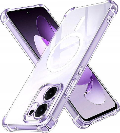 Techsuit Bumper Σιλικόνης Διάφανο (Oppo Reno13 F / FS)