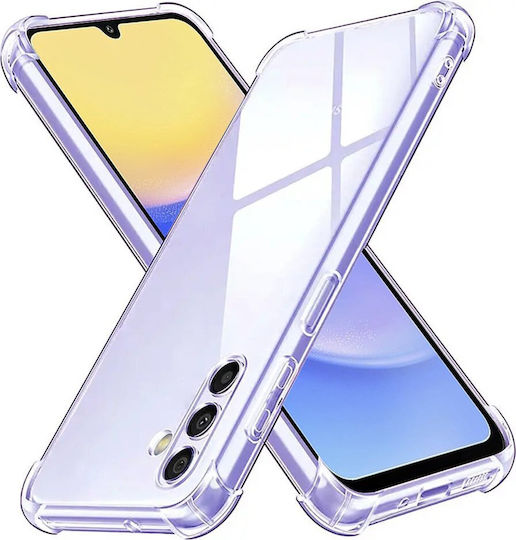 Techsuit Shockproof Clear Umschlag Rückseite Silikon 1.5mm Transparent (Samsung Galaxy A16 - Techsuit)