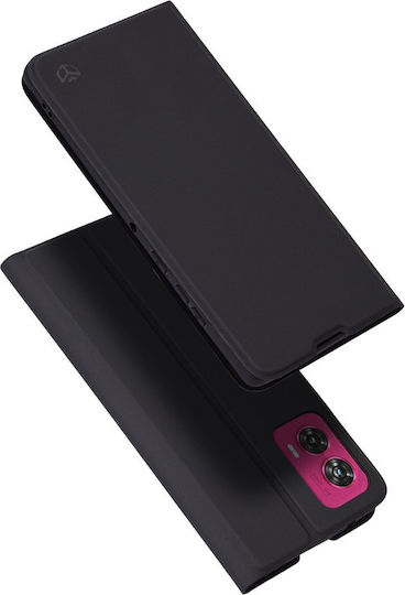 Techsuit Book Σιλικόνης Μαύρο (Motorola Edge 50 Fusion)