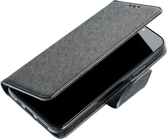 Fancy Wallet Δερματίνης Μαύρο (Galaxy A10)