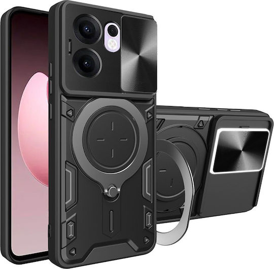 Techsuit Back Cover Σιλικόνης Μαύρο (Oppo Reno13 F 4G, Reno13 F 5G, Reno13 FS 5G)