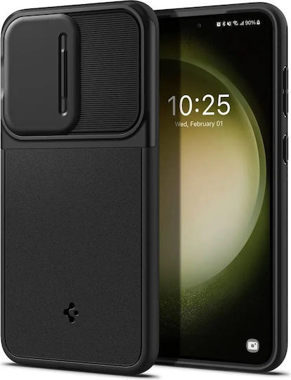 Spigen Optik Armor Back Cover Plastic 2mm Black (Galaxy S23)