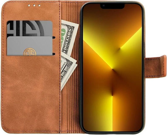 Book Piele artificială Maro (Samsung A55 5G)