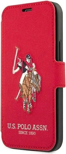 U.S. Polo Assn. Embroidery Collection Book Piele artificială Multicolor (iPhone 12 mini)