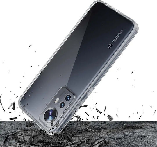 3MK Clearcase Back Cover Σιλικόνης 1.2mm Διάφανο (Xiaomi 12 / 12X)