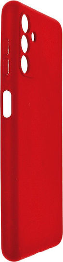 Ancus Umschlag Rückseite Silikon 2mm Rot (Galaxy A13 5G)