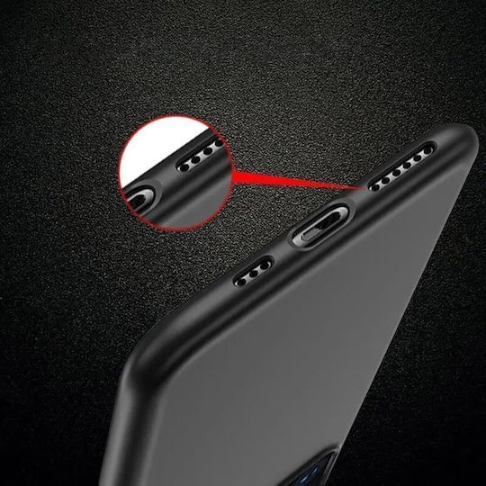 Hurtel Soft Back Cover Σιλικόνης Μαύρο (Redmi 12C)