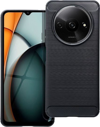 Xiaomi Back Cover Tempered Glass Μαύρο (Xiaomi Redmi A3)