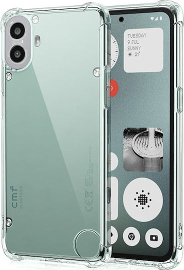 Techsuit Shockproof Clear Back Cover Σιλικόνης Διάφανο (Nothing CMF Phone 1)