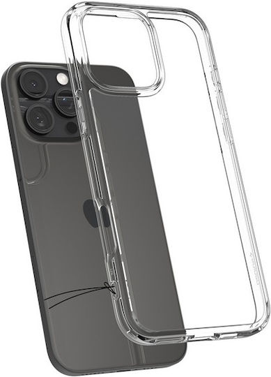 Spigen Ultra Hybrid Umschlag Rückseite Kunststoff 2mm Transparent (iPhone 17 Pro Max / iPhone 17 Pro / iPhone 16 Pro Max)