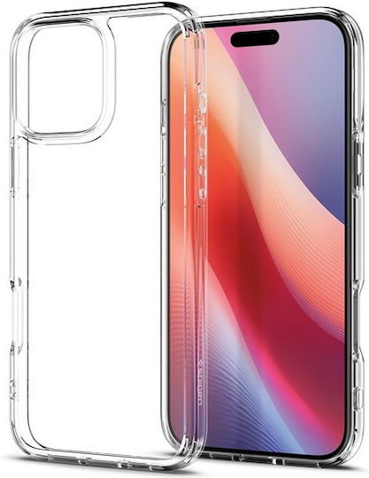 Spigen Ultra Hybrid Umschlag Rückseite Kunststoff 2mm Transparent (iPhone 17 Pro Max / iPhone 17 Pro / iPhone 16 Pro Max)