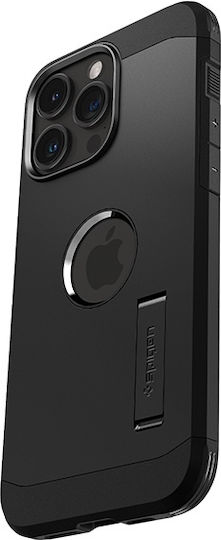 Spigen Tough Armor MagFit Back Cover Πλαστικό / Σιλικόνης 2mm Μαύρο (iPhone 15 Pro Max)