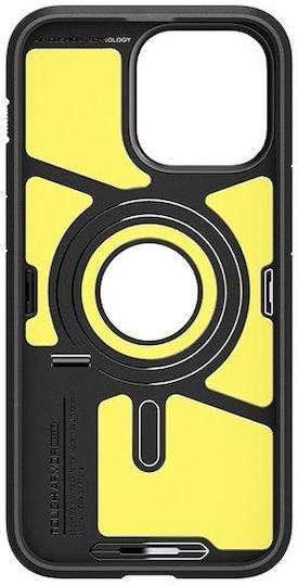Spigen Tough Armor MagFit Back Cover Πλαστικό / Σιλικόνης 2mm Μαύρο (iPhone 15 Pro Max)