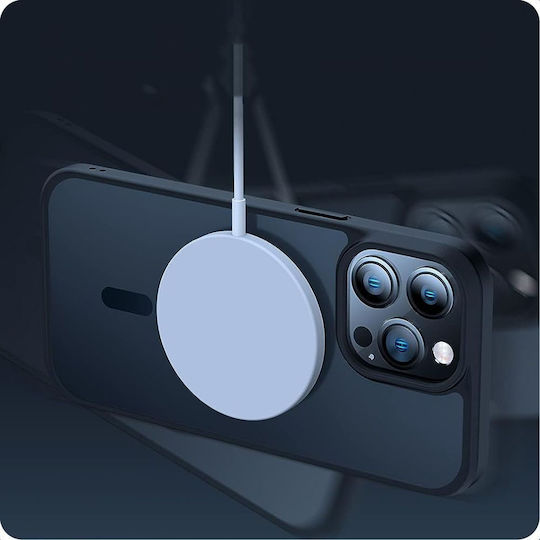 Tech-Protect Magmat Back Cover Σιλικόνης / Πλαστικό 2mm Μαύρο (iPhone 15)