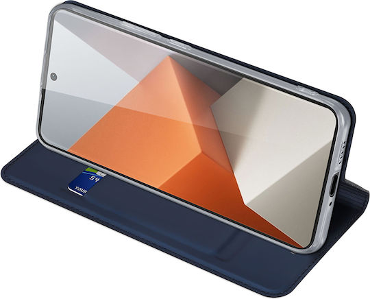 Dux Ducis Skin Pro Buchen Sie Synthetisches Leder / Silikon / Kunststoff Schwarz (Redmi Note 13 Pro+)