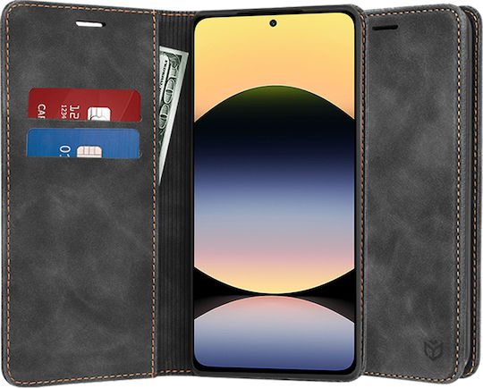 Techsuit Buchen Sie Gehärtetes Glas Schwarz (Redmi Note 14 4G)