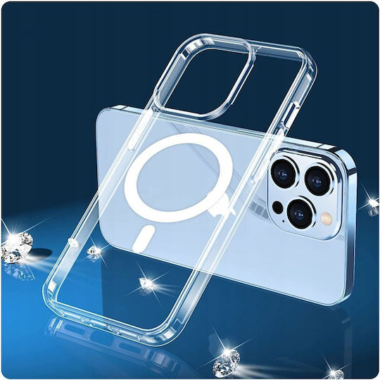 Tech-Protect Flexair Hybrid Magsafe Back Cover Σιλικόνης Διάφανο (Galaxy S23)