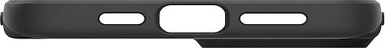 Spigen Thin Fit Back Cover Plastic / Silicone 1.55mm Black (iPhone 15 Plus)
