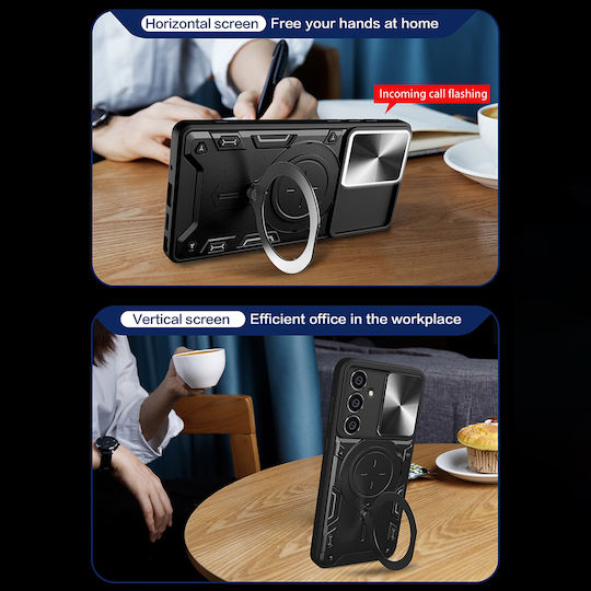 Techsuit Back Cover Σιλικόνης Μαύρο (Galaxy A05s)