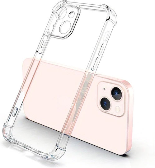 Techsuit Shockproof Clear Umschlag Rückseite Silikon Transparent (Motorola Edge 50 Fusion)