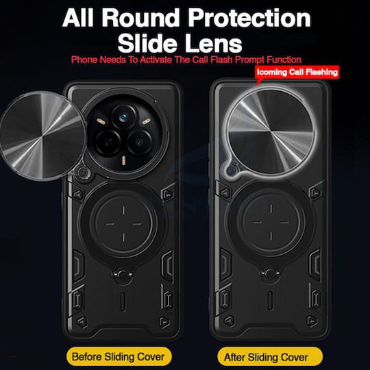 Techsuit Back Cover Μαύρο (Realme 14 Pro+)