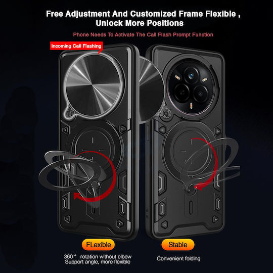 Techsuit Back Cover Μαύρο (Realme 14 Pro+)