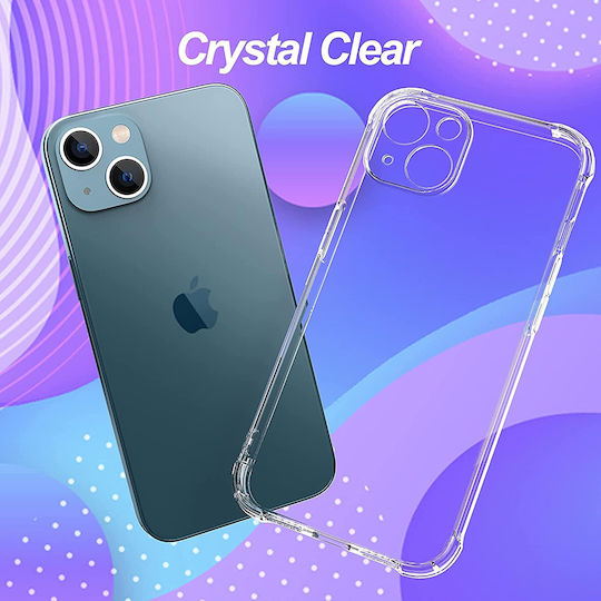 Techsuit Shockproof Clear Umschlag Rückseite Silikon Transparent (Motorola Edge 50 Fusion)