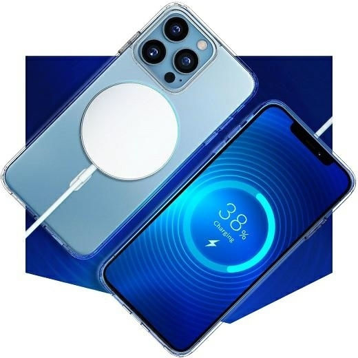 3MK MagCase Back Cover Σιλικόνης 1.5mm Διάφανο (iPhone 12 Pro Max)