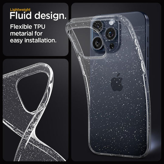 Techsuit Sparkleskin Series Back Cover Silicone Transparent (Motorola Edge 60 Fusion)