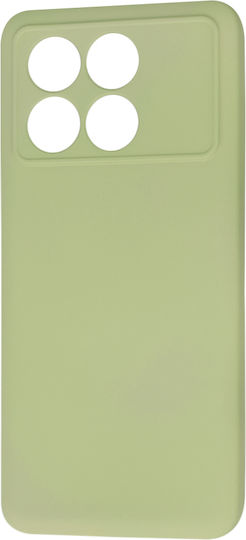 Techsuit Задна корица Силикон Зелен (Poco X6 Pro)