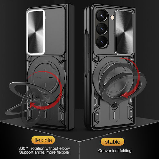 Techsuit Back Cover Σιλικόνης Μωβ (Galaxy Z Fold6)